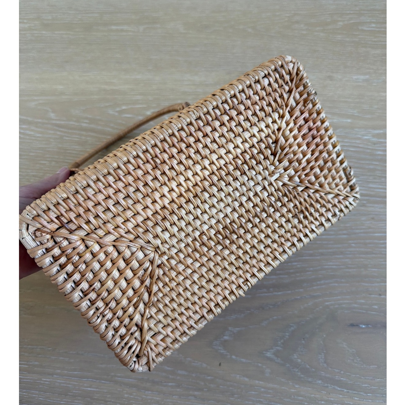 Casa Clara Rattan Bag Ophelia Tan Cream — image 5 of 5